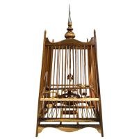 ราคา กรงนกหัวจุก กรงท้องช้าง 13ซี่ ไม้ขี้เหล็ก พร้อมหัว กรงนกหัวจุก สำหรับนกกรงหัวจุก พร้อมส่ง ถูกที่สุด (24439726920)