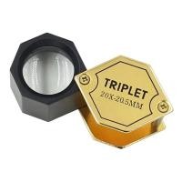 ราคา กล้องส่องพระ กล้องส่องเพชร ดีไซน์หกเหลี่ยมสวยงาม เลนส์ขยาย 20 เท่า แว่นส่องพระ แว่นส่องเพชร แว่นขยาย MAGNIFIER JEWELRY LOUPE 20x20 5mm (24365536698)