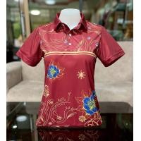 ราคา เสื้อโปโลพิมพ์ลาย ลายปาเต๊ะผ้าไมโครเกรดPREMIUM พร้อมส่ง By Vaaraa (24683485720)