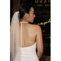 ราคา Ariel Pearl Bridal Veil เวลเจ้าสาวประดับมุกสุดหรู (19271390561)