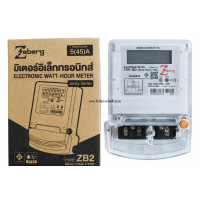 ราคา Zeberg มิเตอร์ ดิจิตอล มิเตอร์ไฟฟ้า 1 เฟส 5A 45A รุ่น ZB2 มี มอก METER มาตรวัดไฟฟ้า (26439547836)