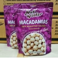 ราคา Nut Walker Macadamias Dry Roasted Salted แมคคาเดเมียอบเกลือ 300g Exp 06 2027 (22795876960)