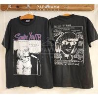ราคา SONIC YOUTH The Goo I left behind Bio washed เสื้อวินเทจ เสื้อทัวร์ วงร๊อค papamama vintage shirt (25333504656)