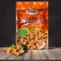 ราคา อัลมอนด์อบเกลือ500กรัม goody almonds 500g ส่งฟรี (1184214141)