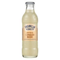 ราคา Franklin Sons Ginger Beer 200 ml 6 bottle รากขิง บีบมะนาว และข้าวบาร์เลย์มอลต์ 6 ขวด (22204730623)