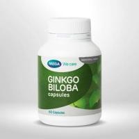 ราคา Mega We Care Ginkgo Biloba จิงโกบิโลบา สารสกัดจากใบแป๊ะก๊วย 60เม็ด 1กระปุก ส่งฟรี (3453948698)