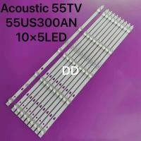 ราคา Acoustic 55TV 55US300AN 10 5LEDแถบไฟแบ็คไลท์ LED เหมาะสำหรับ MI L55M5 A2 AZ LED55D05A ZC29AG 02 DLALU55C51 KX55 (25576898680)