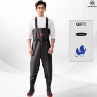 ราคา แถมฟรีเข็มขัด ชุดเอี๊ยมกันน้ำ PVC ชุดกันน้ำ ชุดทำสวนทำนา เอี๊ยมกันน้ำพร้อมรองเท้าบู๊ท กางเกงบูทกันน้ำ (26242845509)