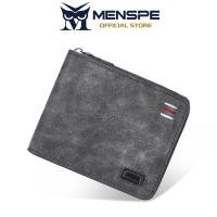 ราคา MENSPE กระเป๋าสตางค์ผู้ชายแบบกระเป๋าสตางค์แบบสั้นย้อนยุคกระเป๋าสตางค์แฟชั่นกระเป๋าสตางค์ผู้ชาย PU นุ่มกระเป๋าเดินทาง Pouch Koin ID เครดิตผู้ที่ใส่บัตร (25795068183)