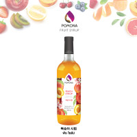 ราคา Pomona Peach Syrup ไซรัป พีช 1000 ml ไซรัปพรีเมียม ผลิตจากประเทศเกาหลี (3007130001)