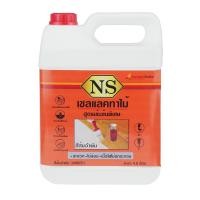 ราคา เชลแลคทาไม้สูตรเข้มข้น สีส้ม ขนาด 4 80 ลิตร NSshellac Shellac AMBER (336540860)
