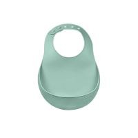 ราคา BEABA ถาดกันเปื้อนซิลิโคน Silicone Bib Sage Green (22306430365)