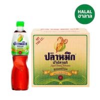 ราคา ยกลัง 12 ขวด น้ำปลาแท้ ตราปลาหมึก ขวดเพท ขวดละ 700 มล (24957093020)