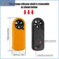 ราคา E WOITD เครื่องวัดความเร็วลมแบบพกพา เครื่องวัดความเร็วลมและอุณหภูมิความเร็วลม (24995536559)