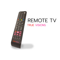 ราคา รีโมทกล่องทีวีดิจิตอล true visions รุ่น PVR HD 2 Tuner (18552038704)