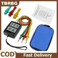 ราคา TBRBG 3เฟสสลับเฟสมิเตอร์วัดเฟสเครื่องตรวจจับเฟสเครื่องทดสอบการหมุนตัวบ่งชี้เฟสดิจิทัล (24517042607)