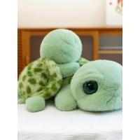 ราคา QIAOSHANG ตุ๊กตาเต่าสีเขียวตาโตน่ารักสำหรับเด็ก (25017461398)