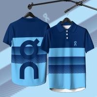 ราคา Dry Fit Shirt For Men Golf Sports Jersey Brand Casual Polo Shirt Outdoor Running Short Sleeved Tops Mens Clothing (25767115817)