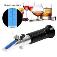 ราคา Alcohol Meter 0 80 Alcohol Meter ATC เครื่องวัดปริมาณแอลกอฮอล์ วัดความเข้มข้นของแอลกอฮอล์ (26430236418)