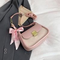 ราคา กระเป๋าสะพายข้างผู้หญิงทรงสี่เหลี่ยมเล็กแบบหนัง PU ทรงสี่เหลี่ยมเล็ก กระเป๋าสะพายข้างแบบมีสายเดี่ยว สไตล์ใหม่ ปิดด้วยฝาปิด (126630226254)