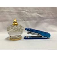 ราคา New ผอบอะคริลิค ผอบบรรจุพระธาตุ ผอบปิดทองคำเปลวแท้ ประดับคริสตัล (12691658401)