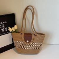 ราคา mo style กระเป๋าถือทอขนาดใหญ่สำหรับผู้หญิง (126261649274)