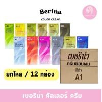 ราคา ยกโหล 12 กล่อง เบอริน่า ครีมย้อมผม (15905209028)