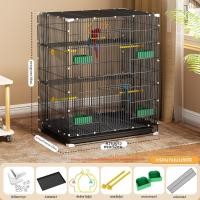 ราคา ZHUOLESHI กรงนกขนาดใหญ่สำหรับนกแก้ว นกเลิฟเบิร์ด และนกคอกเทล (126726651535)