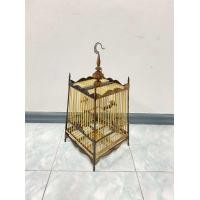 ราคา กรงหัวจุกผ่าวาฬ 13 ซี่ กรงนกสำหรับนกกรงหัวจุก 13 ซี่ ไม้ขี้เหล็ก กรงสำหรับนกกรงหัวจุก (24617957982)