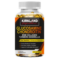 ราคา Kirkland แคปซูลนุ่มคอมเพล็กซ์กลูโคซามีนคอนดรอยติน ออกแบบมาเพื่อการเคลื่อนไหวและบำรุงกระดูกอ่อนโดยเฉพาะ (26224297437)