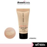 ราคา Giorgio Armani Power Fabric Ultra Longwear Weightless Matte Foundation SPF 20 teinte2 5ml รองพื้นเนื้อแมตต์ ไม่เยิ้ม คุมความมัน กันแดด ทนน้ำได้ดี (126238144862)