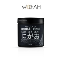 ราคา NIGAO HAIR TREATMENT HERBAL RICH นิกาโอะ แฮร์ ทรีทเม้นท์ เฮอร์บัล ริช 450 มล (8993222707)