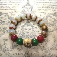 ราคา ประคำ ข้อมือ สมเด็จพุฒาจารย์ โต พรมรังษี สร้อยข้อมือ หยก ประคำสมเด็จม้วน แก้วมณี โชติ วังหน้า สายวัง มวลสารศักดิ์สิทธิ์ พระสมเด็จวัดระฆัง วรรณะสีขาว เม็ด ประคำ 12 มิล (16875517260)