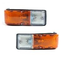 ราคา ไฟหรี่กันชน ไฟกันชน ไฟเลี้ยวกันชน รุ่น โตโยต้า ไดน่า TOYOTA DYNA BU20 ปี 1977 1984 1 คู่ สีส้ม ขาว (1380522576)