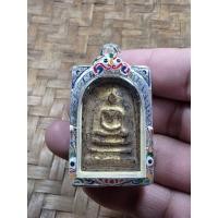 ราคา พระสมเด็จวัดระฆังลงรักแปะทอง ใส่กรอบพร้อมใช้ (25633850392)