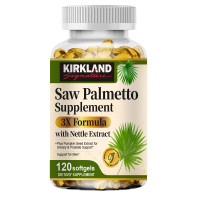 ราคา KIRKLAND Saw Palmetto ความแรงสามเท่า ส่วนผสมสมุนไพรเสริมเพื่อสุขภาพผู้ชาย (25748947530)