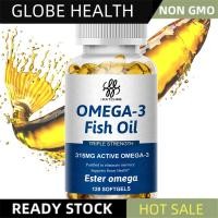 ราคา 120pcs Fish Oil วิตามิน อี Hi DHA EPA Omega3 น้ำมันปลาเเซลมอน 120แคปซูล Omega 3 Fish Oil Triple Strength (25342828360)