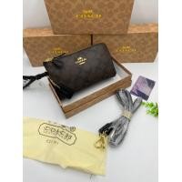 ราคา กระเป๋าคล้องมือ มีสายสะพายข้างสามารถปรับได้รุ่นสองซิปสองช่อง ขนาด 8 นิ้วสามารถใส่โทรศัพท์ได้ด้วยมีพร้อมส่ (25424750729)