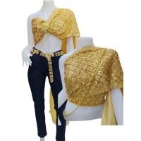 ราคา เสื้อสไบปักมุกผู้ใหญ่คู่กับยีนส์ เสื้อสไบผู้ใหญ่ สไบแฟชั่นสงกรานต์ (126639473713)