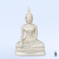 ราคา พระพุทธรูป พระปางมารวิชัย พระประธานเหมาะสำหรับจัดโต๊ะหมู่บูชา ผลิตจากวัสดุเรซิน สีขาวงาช้าง หน้าตัก 5 นิ้ว (24402354000)