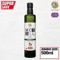 ราคา functia MCT Oil 500ml น้ำมันเอ็มซีทีออยล์ อุดมด้วยC8 และ C10 เหมาะสำหรับผู้ที่ทานคีโตและ ดูแลสุขภาพ (4439522505)