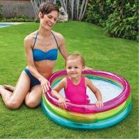 ราคา INTEX สระน้ำ สระน้ำเป่าลม สระเด็กเล็ก Rainbow Baby Pool รุ่น 57104 (17935410255)