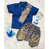 ราคา si 00 ชุดไทยเด็กผู้ชาย ชุดไทยเด็ก ท่านขุน โจงกระเบน (17953534634)
