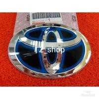 ราคา โลโก้ toyota เคลือบแก้ว สีฟ้าไฮบริด (3087006008)