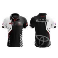 ราคา HONDA รถจักรยานยนต์เสื้อโปโลผู้ชายเสื้อโปโลพิมพ์ลาย TOYOTA แห้งเร็วและระบายอากาศเสื้อโปโล (24612228341)