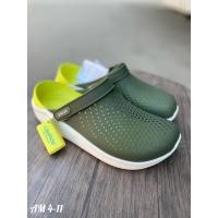 ราคา รองเท้าแตะ ยี่ห้อ Crocs LiteRide รองเท้าแตะรัดส้นผู้ชาย รองเท้าแตะ กันน้ำ กันลื่น (25111668346)