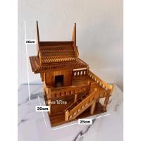 ราคา บ้านทรงไทย บ้านเรือนไทยโมเดล แบบจั่วเดียว บ้านไอ้ไข่ ขนาดกลาง (26268790734)