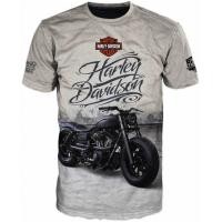 ราคา 3D Harley Davidson เสื้อยืดฤดูร้อน (20792917865)