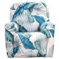 ราคา New High Stretch Recliner Cover Waterproof Recliner Lazy Boy Recliner Sofa Covers Printed Reclining Chair Cover with Side Pocket (24987126688)
