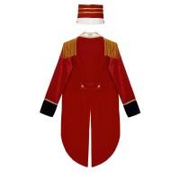 ราคา Iiniim ชุดวงโยธวาทิตตัวนำมือกลองสำหรับเด็กผู้ชายชุดแขนยาวปกพู่เสื้อโค้ทแจ็คเก็ตมีหมวกสำหรับการแข่งขันสมรรถนะ (25833967795)